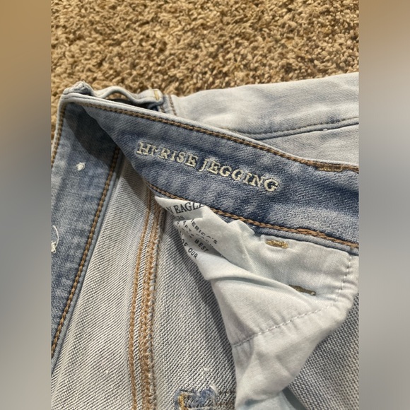 Very Light Colored AE High Rise Jegging - Picture 3 of 7